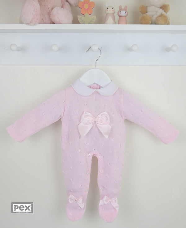 Kate Romper Pink/White image 0