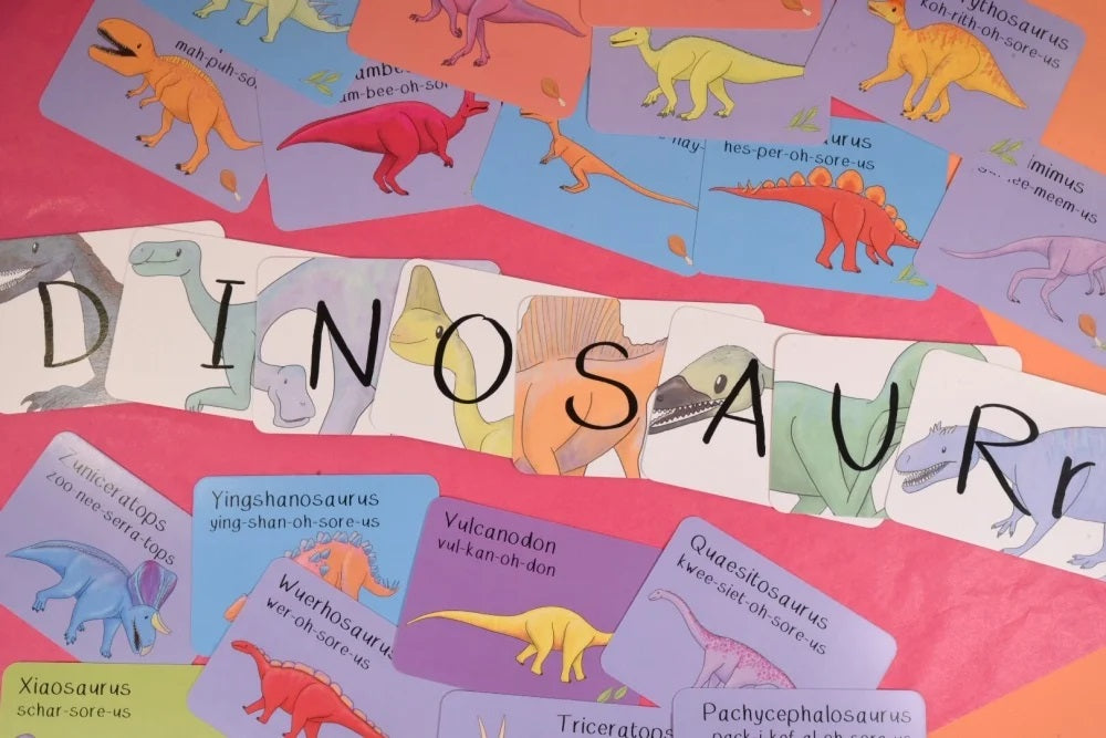Alphabet of Amazing Dinosaurs Flash Cards image 4