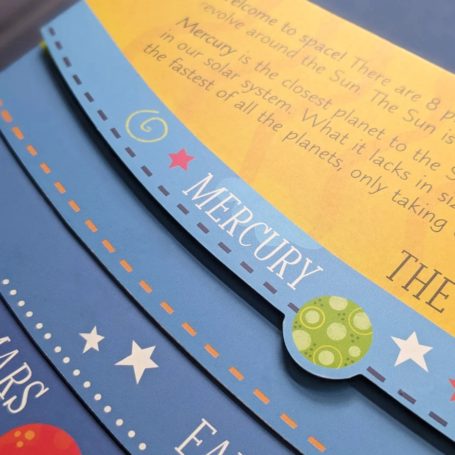 Learning Layer Board Book - Planets image 2