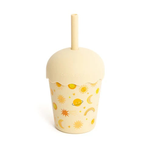 Sun & Moon 200ml Toddler Smoothie Cup with Lid & Straw image 0