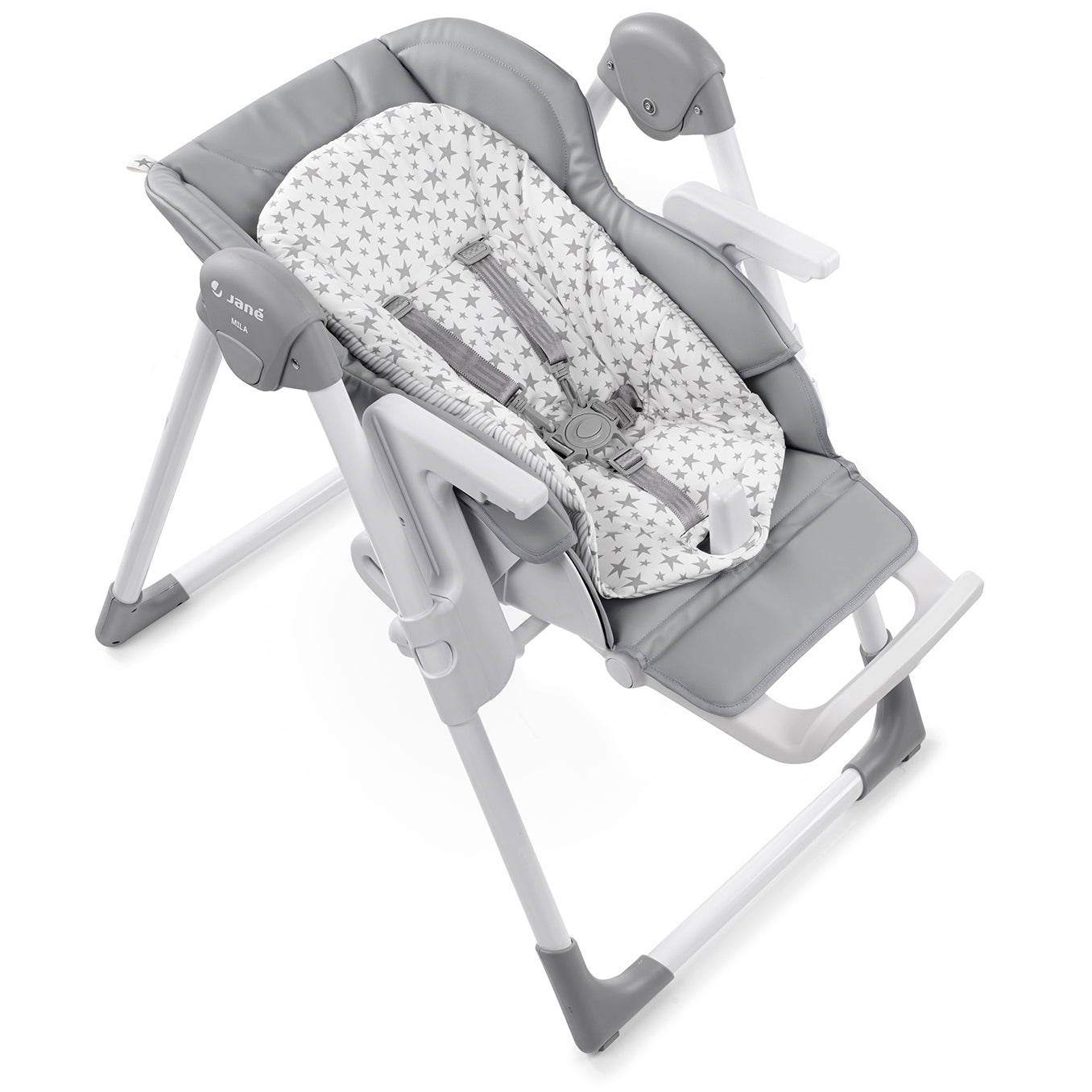Jane Mila Leatherette Highchair, 0-3 Years- Star
