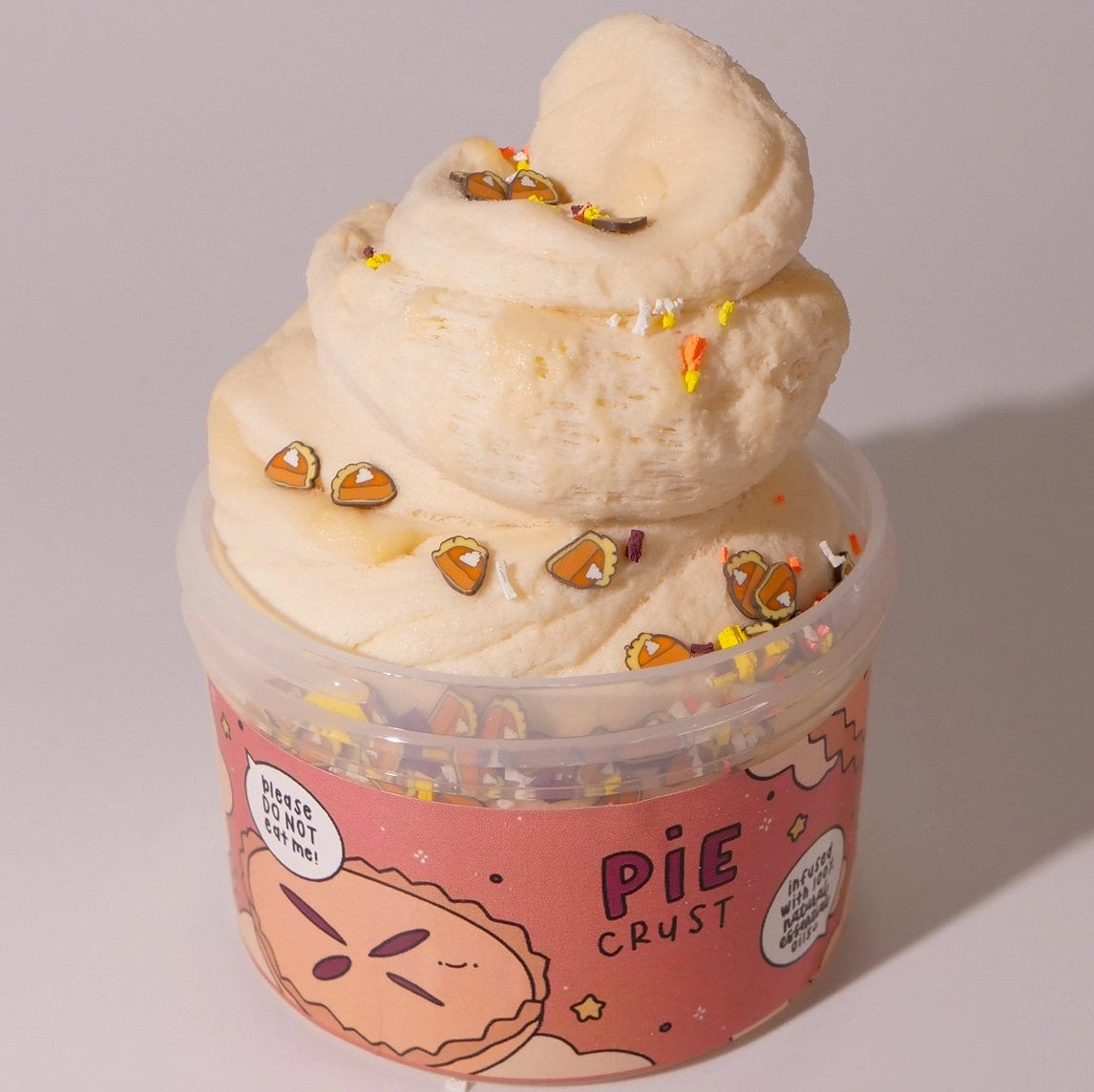 Pie Crust Fall Scented Slime image 1