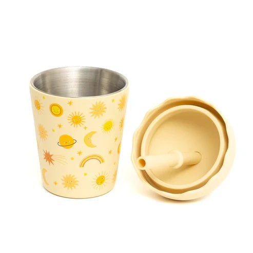Sun & Moon 200ml Toddler Smoothie Cup with Lid & Straw image 2