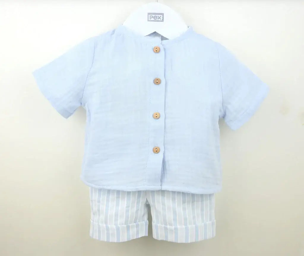 Pex Carlton Suit- Blue