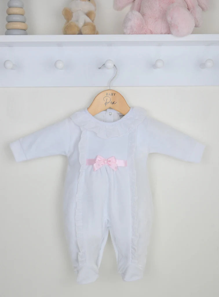 Pex Victoria Velour Sleepsuit