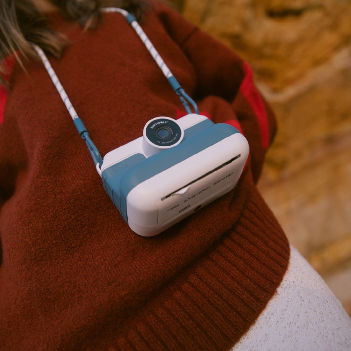 KPRINT Instant Thermal Printing Camera- Red