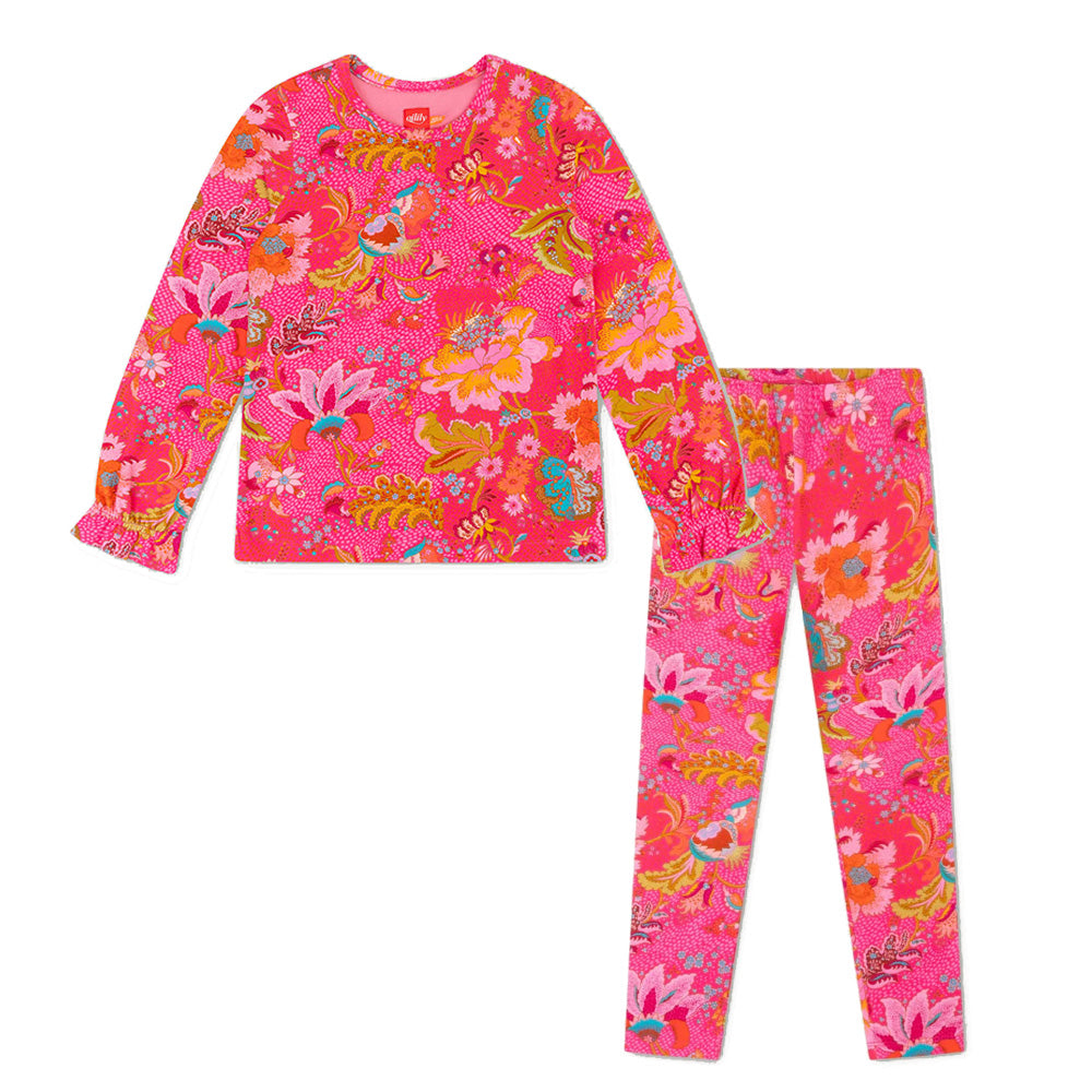 Oilily saits peppy leggings and matchign long sleeved tshirt