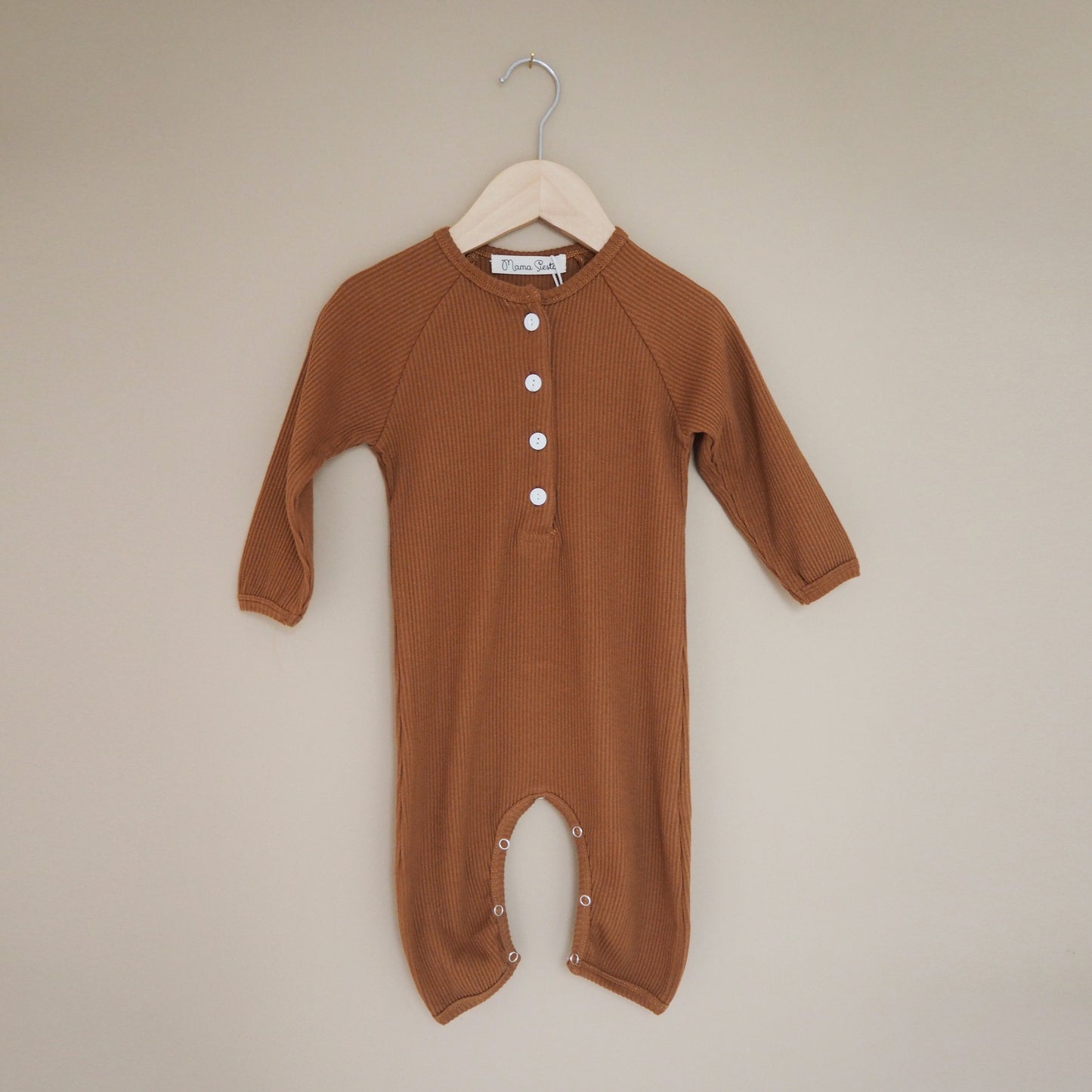 Mama Siesta Earth Romper and Bonnet image 1