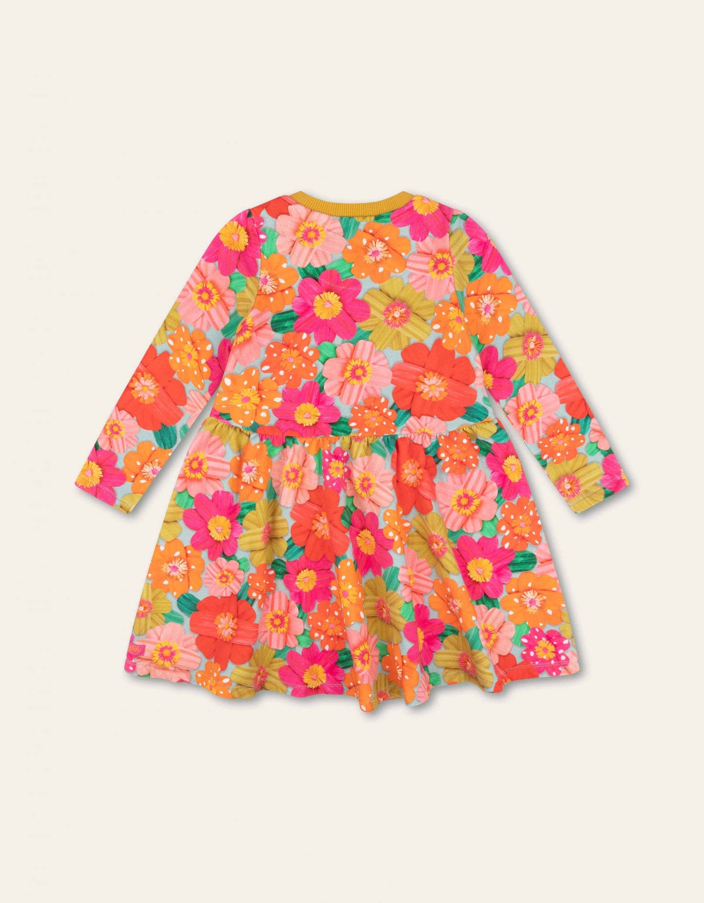 Oilily Cardboard Flowers Sweat Dress image 2