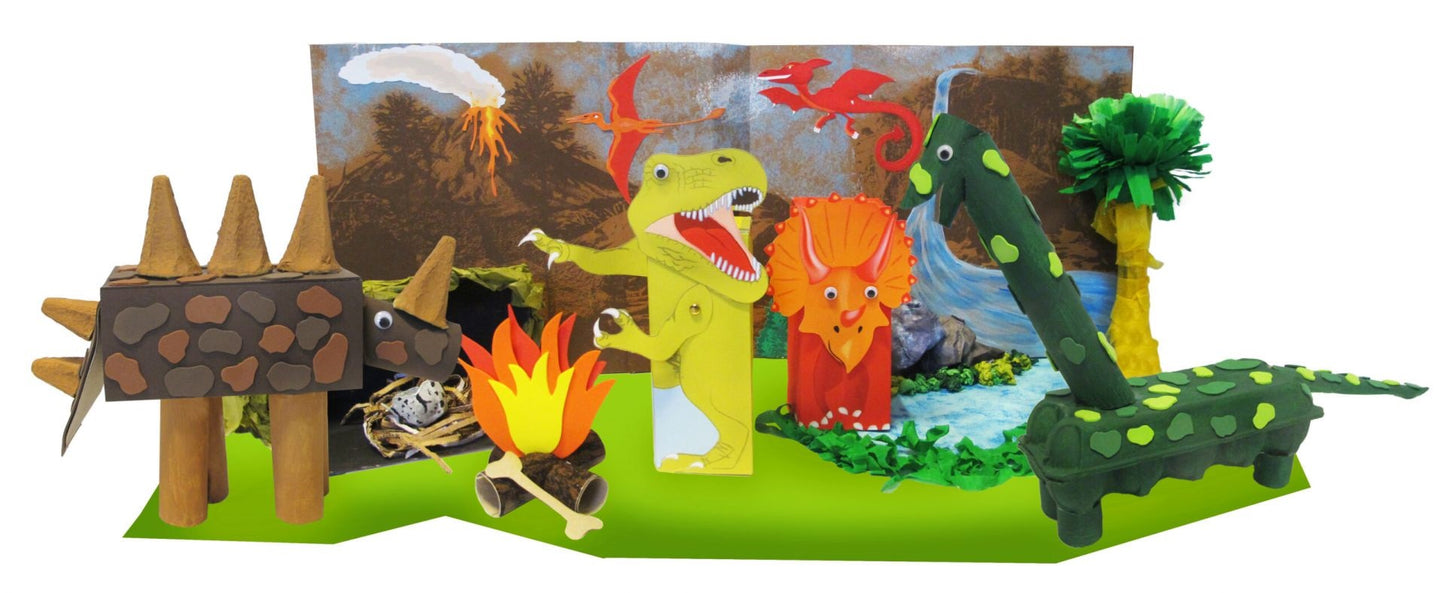 ReCycleMe Playworld XL Craft Kit: Dinosaur image 1