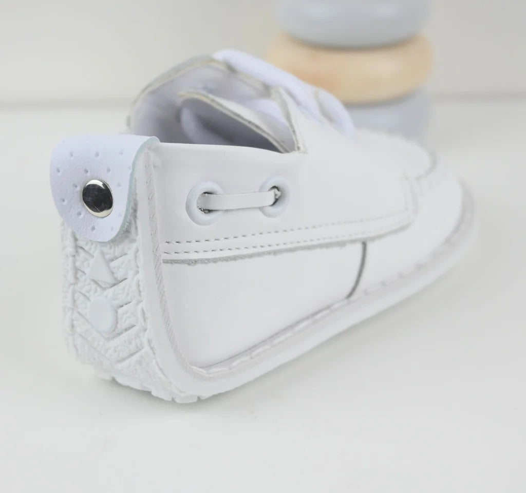 Pex White Sammy Baby Shoes image 2