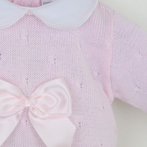 Kate Romper Pink/White image 1