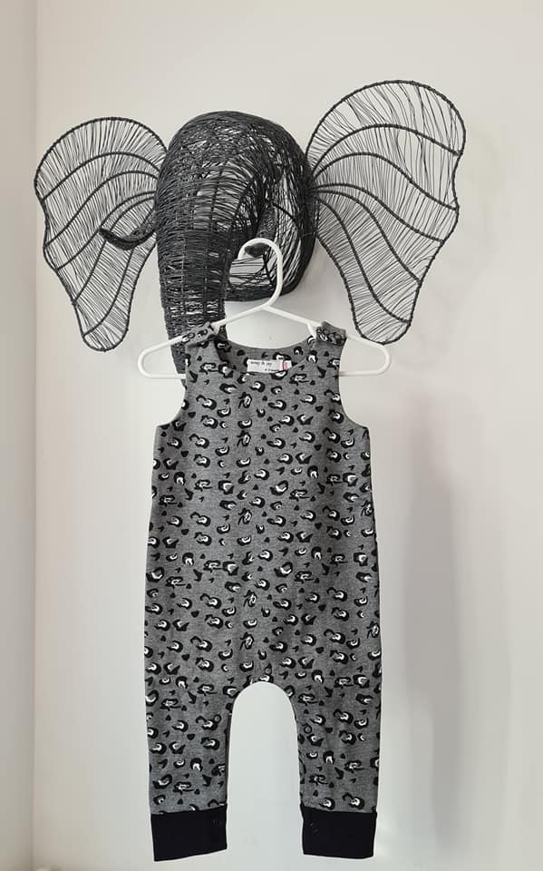 Anay and Jay Unisex Animal Print Romper image 2