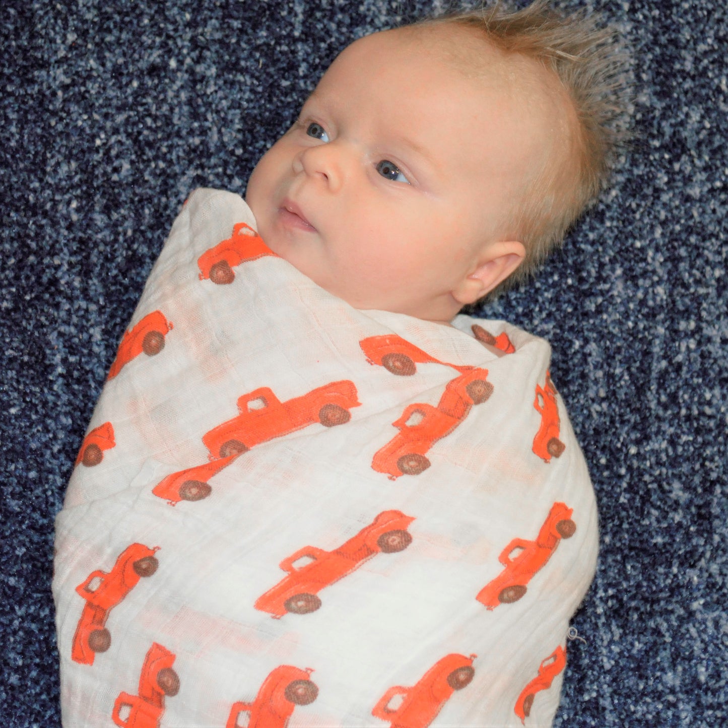 LollyBanks Truckin On Cotton Swaddle image 4
