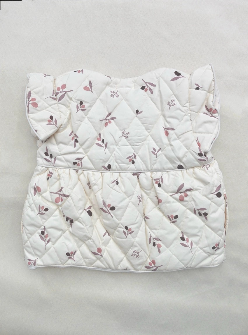 Pia Girls Floral Gilet image 2