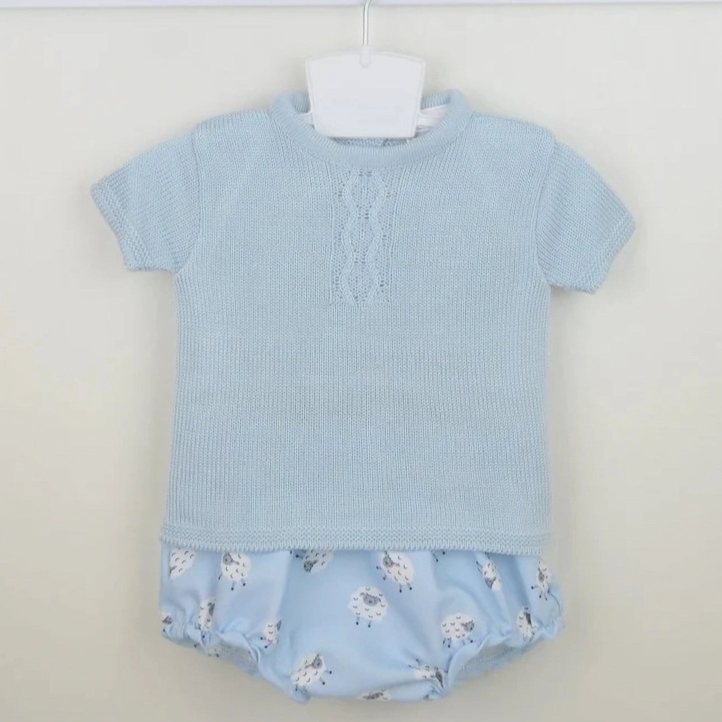 Pex Knitted Lambs Easter Outfit image 0