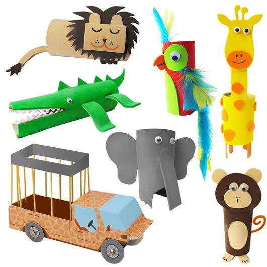 ReCycleMe Medium Craft Kit: Safari Adventures image 1