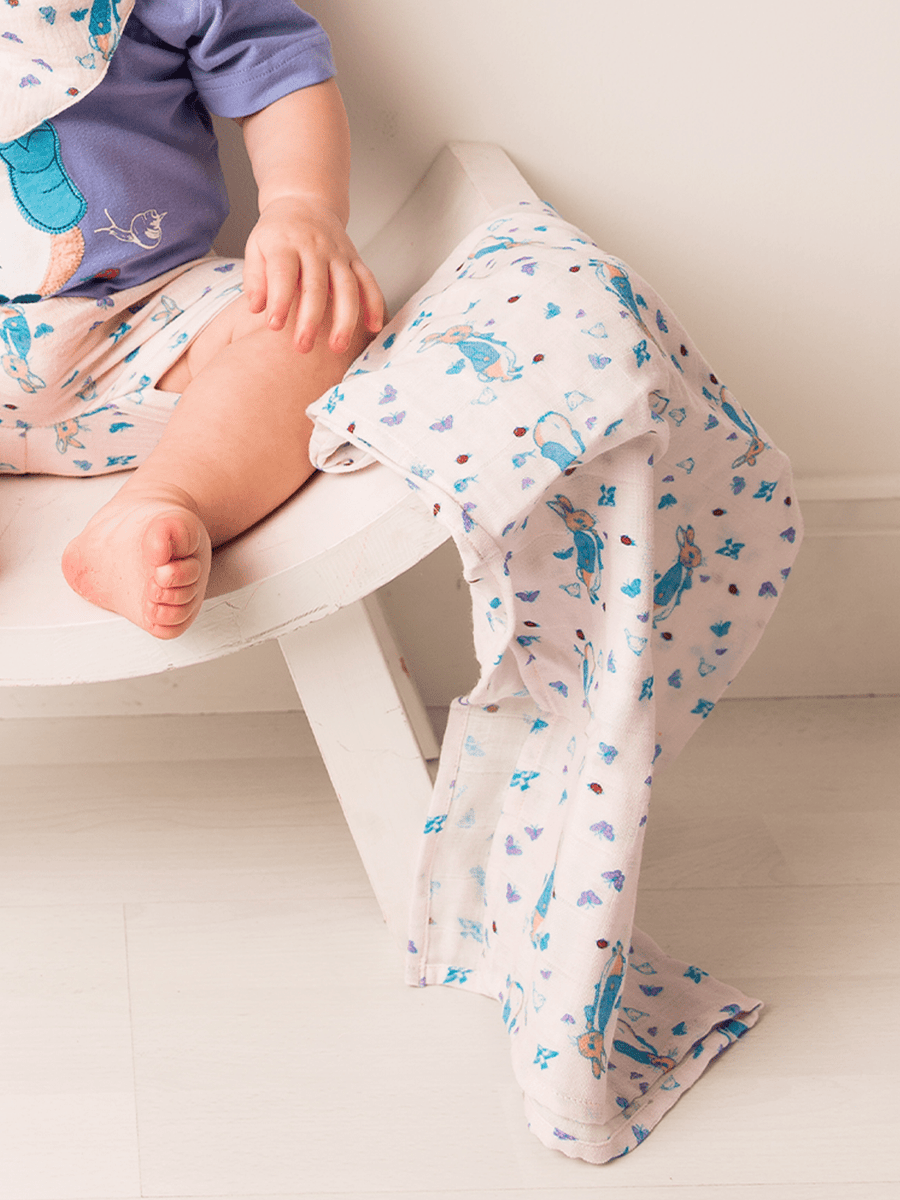 Peter Rabbit™ Love Summer Muslin Squares 2pk