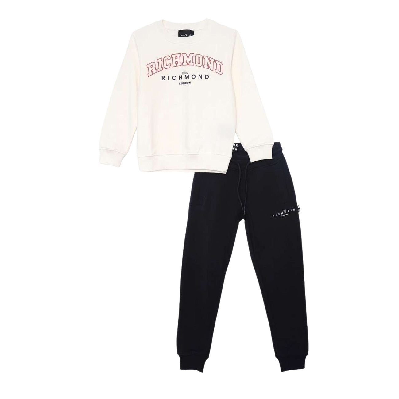 john richmond - SET SWEATSHIRT+PANTS BARKER