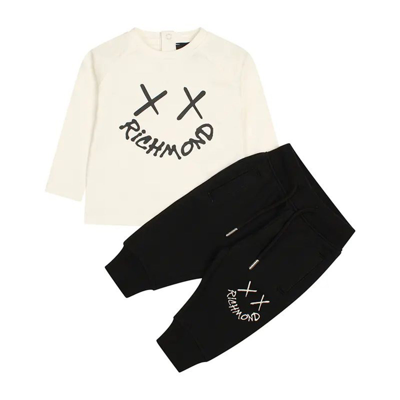 john richmond - SET T-SHIRT+PANTS FLEECE JEREMY