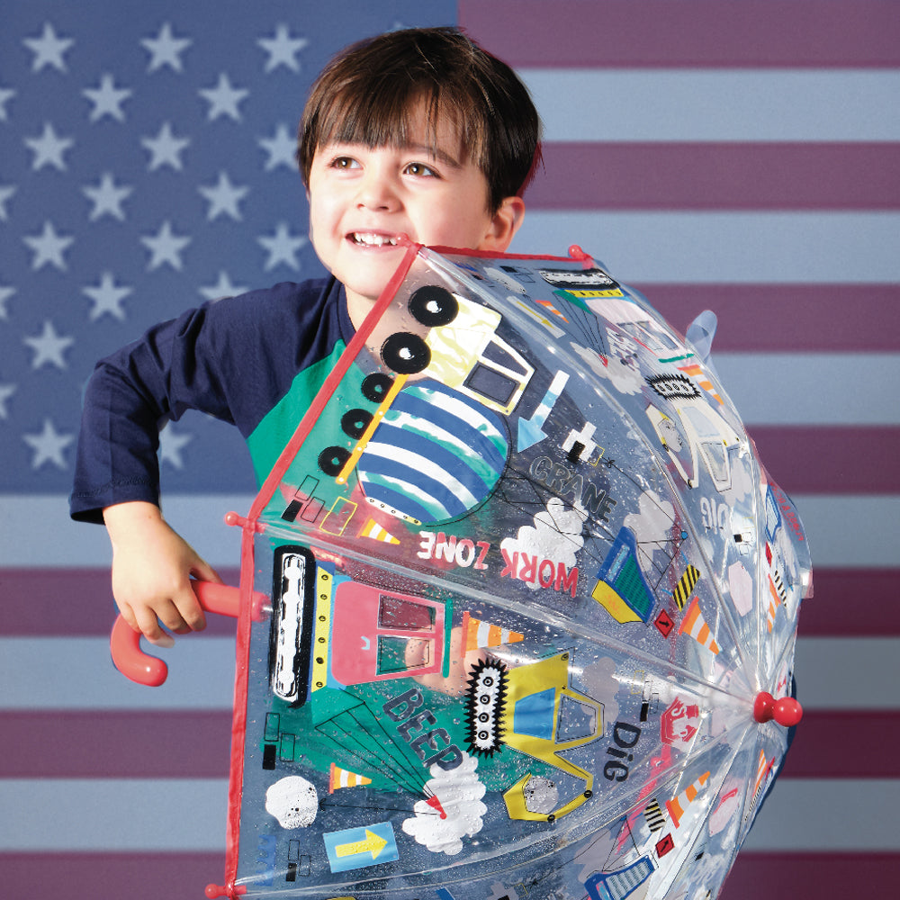 Transparent Colour Changing Umbrella - Construction image 2