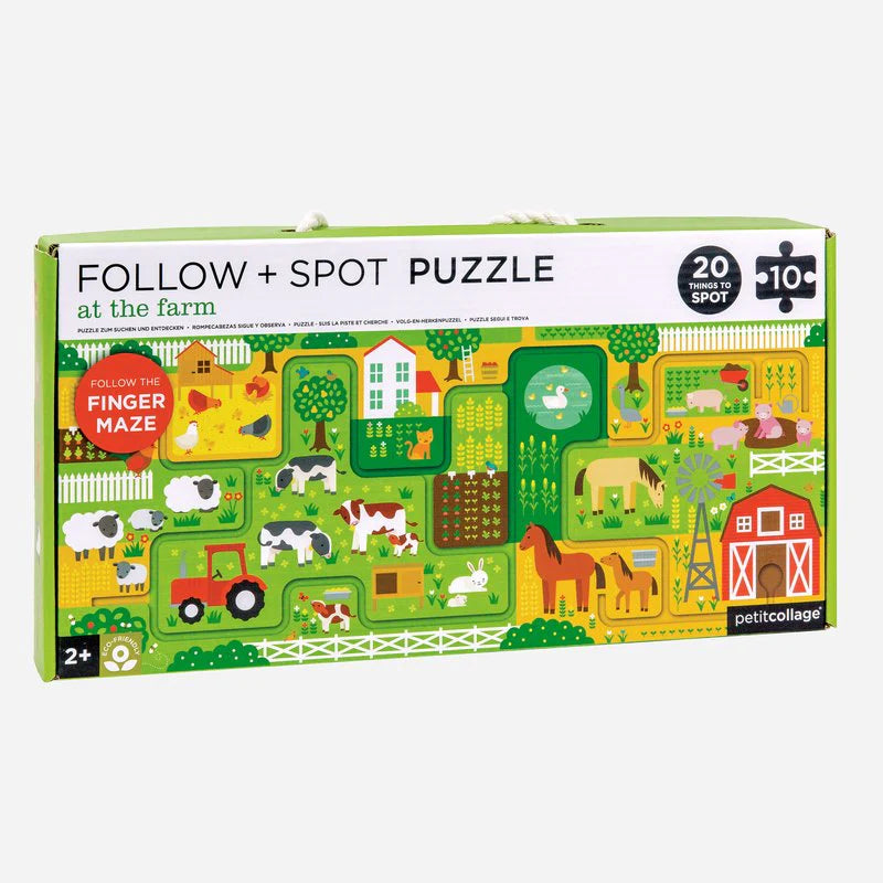 At the Farm Follow + Spot Puzzle