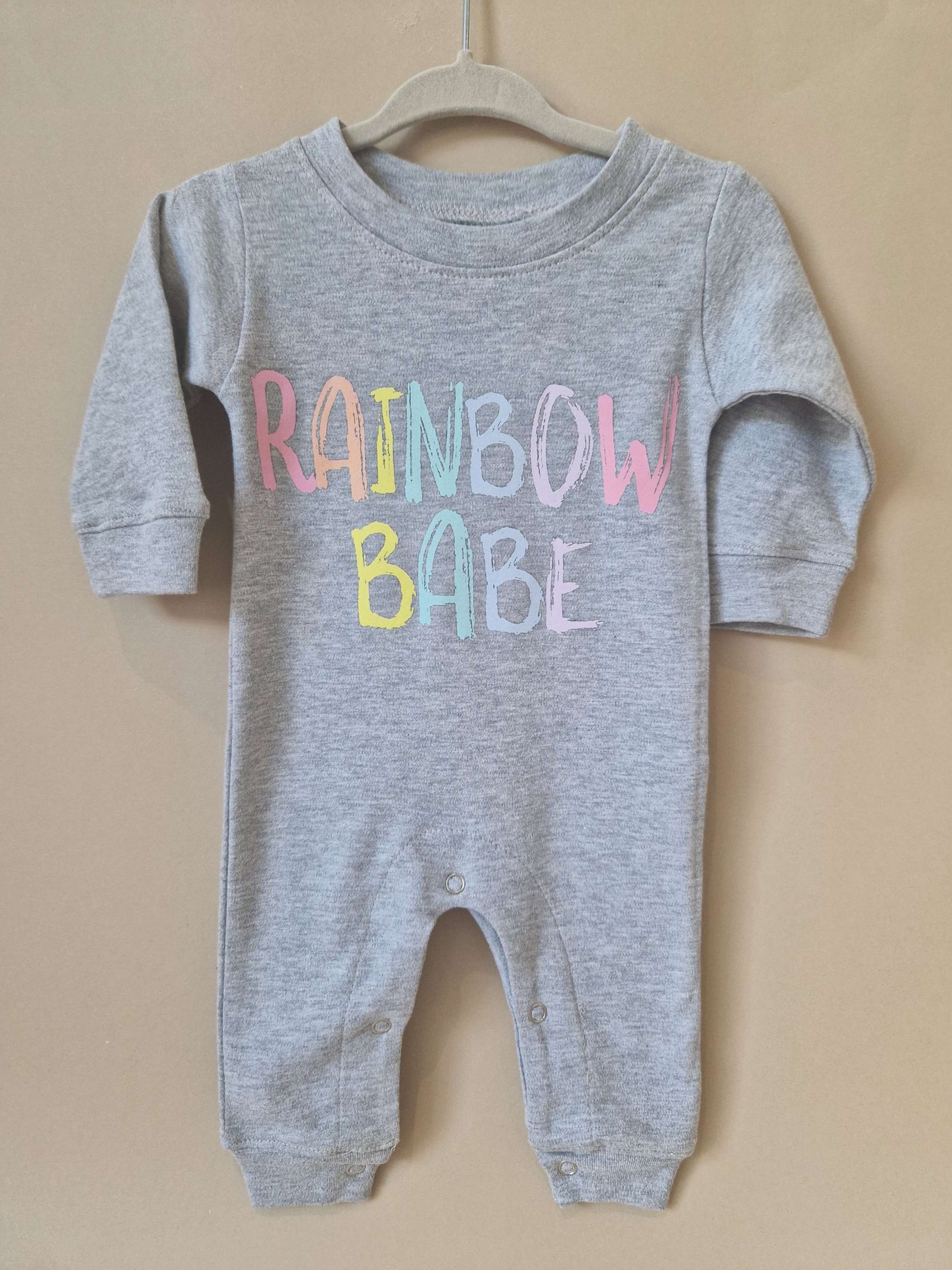 Portage and Main Rainbow Babe Romper image 1
