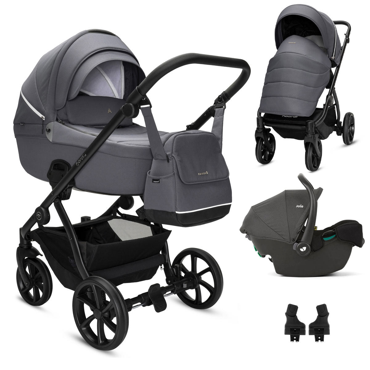 Noordi Fjordi V2 3in1 with Joie i-Snug 2 Car Seat