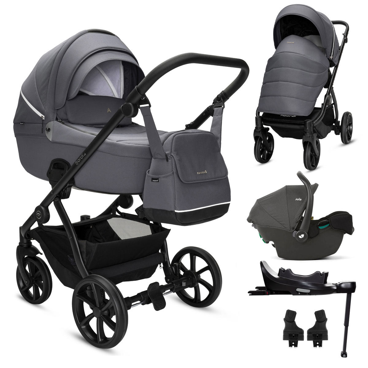 Noordi Fjordi V2 3in1 with Joie i-Snug 2 Car Seat
