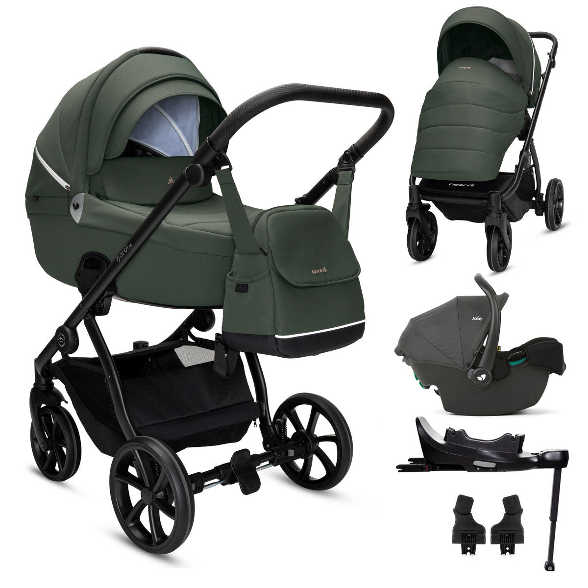 Noordi Fjordi V2 3in1 with Joie i-Snug 2 Car Seat