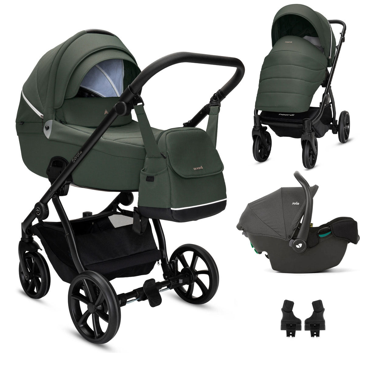 Noordi Fjordi V2 3in1 with Joie i-Snug 2 Car Seat
