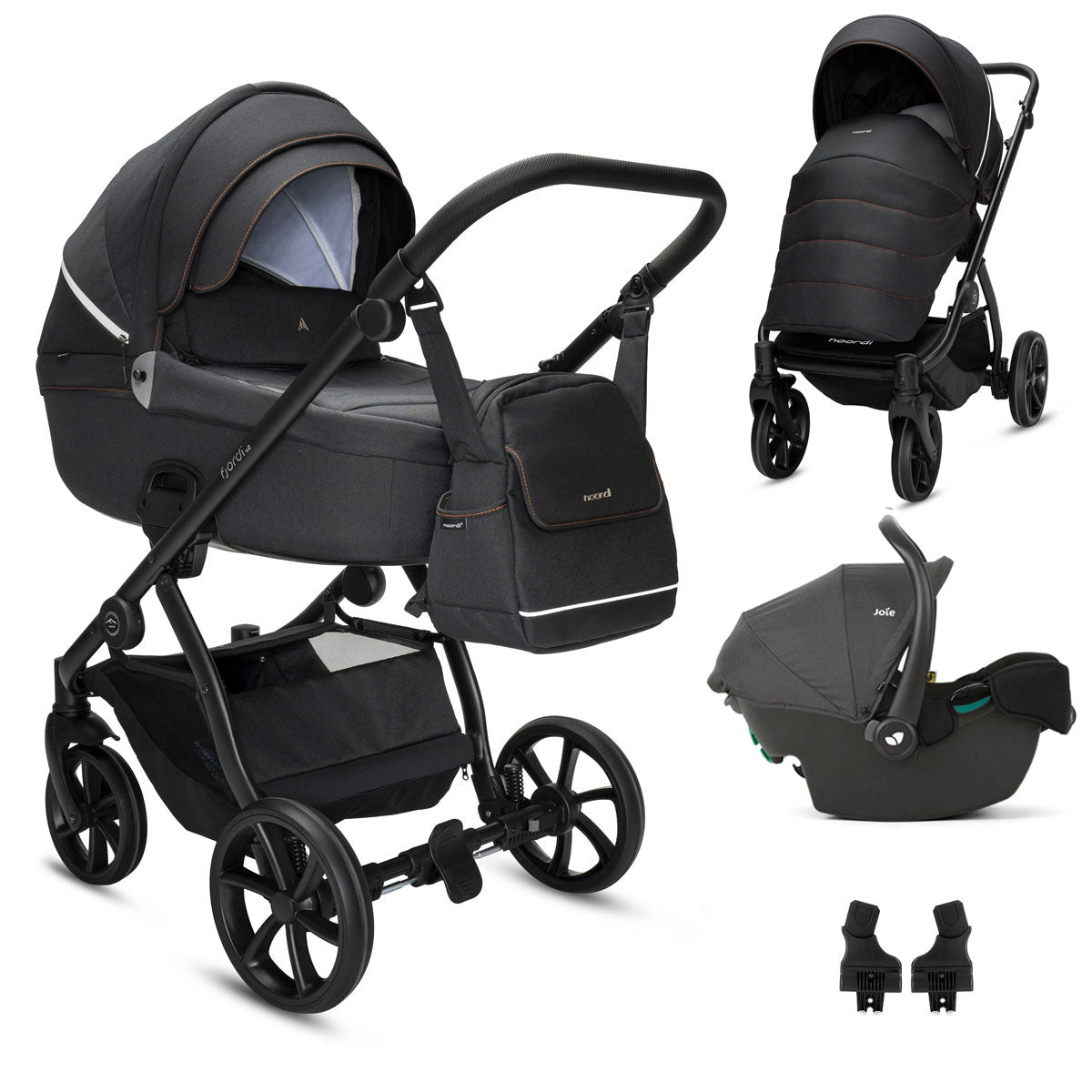 Noordi Fjordi V2 3in1 with Joie i-Snug 2 Car Seat