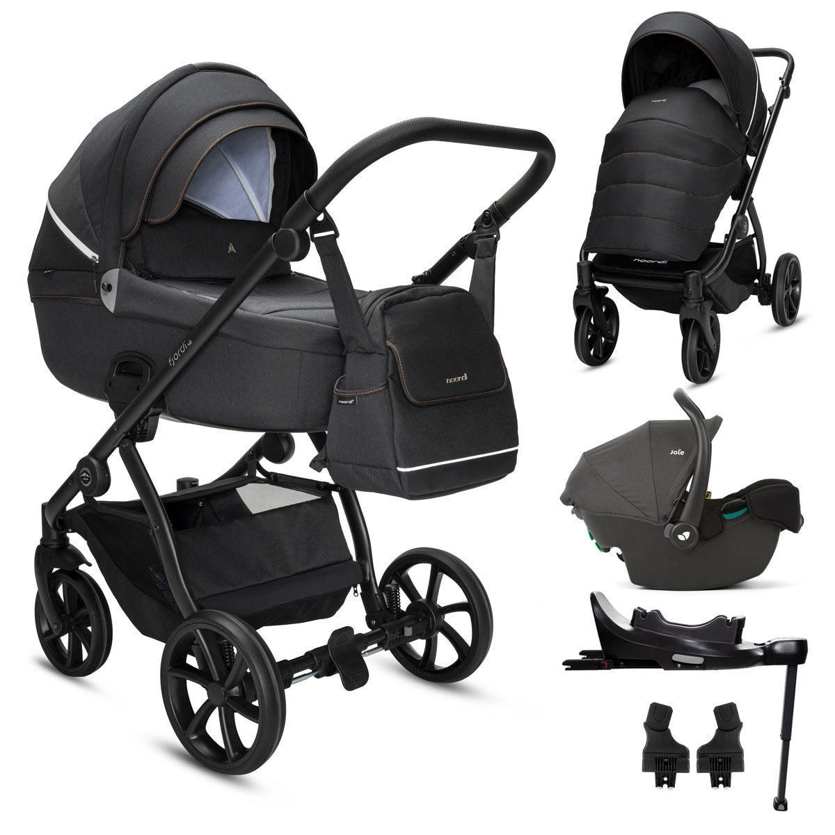 Noordi Fjordi V2 3in1 with Joie i-Snug 2 Car Seat