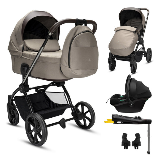 Noordi Sole V3 3in1 with Terra Car Seat- Arctic Mink