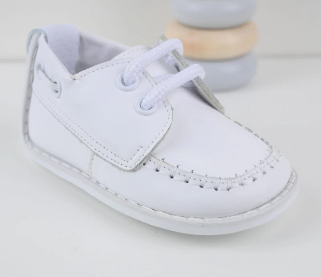 Pex White Sammy Baby Shoes image 1