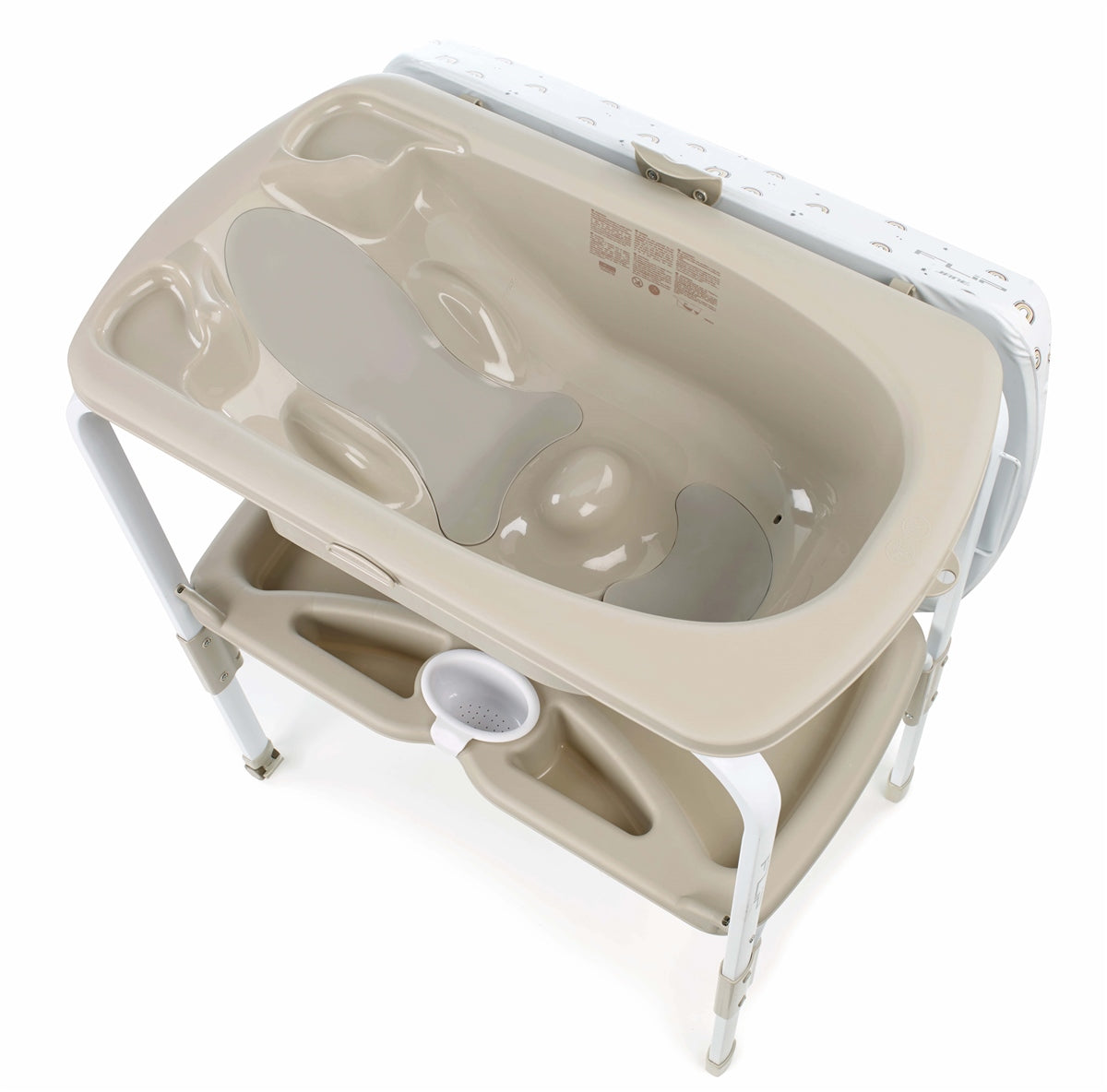 Jane Flip Baby Bath Changing Unit- Sesame