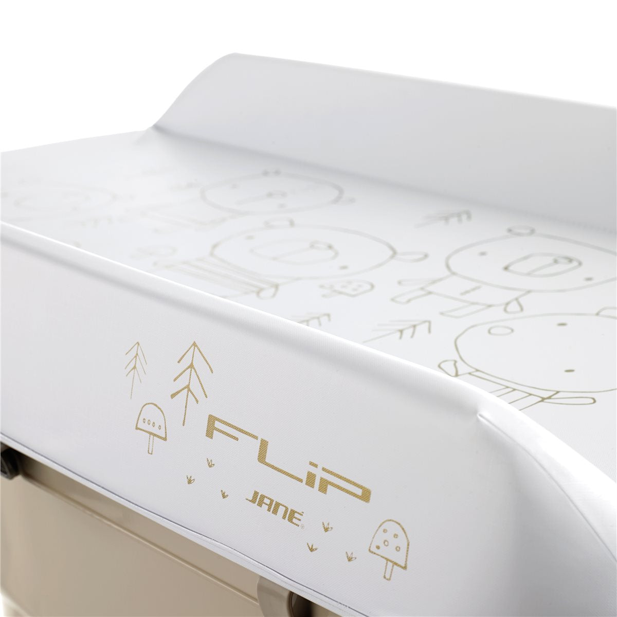 Jane Flip Baby Bath Changing Unit- Sesame