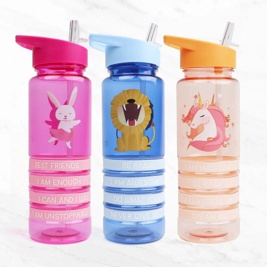 Myga Kids Positivity Band Water Bottles 650ml image 0