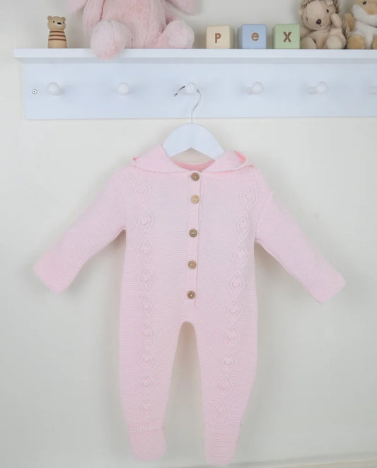 Pex Estelle Hooded Romper Pink image 0