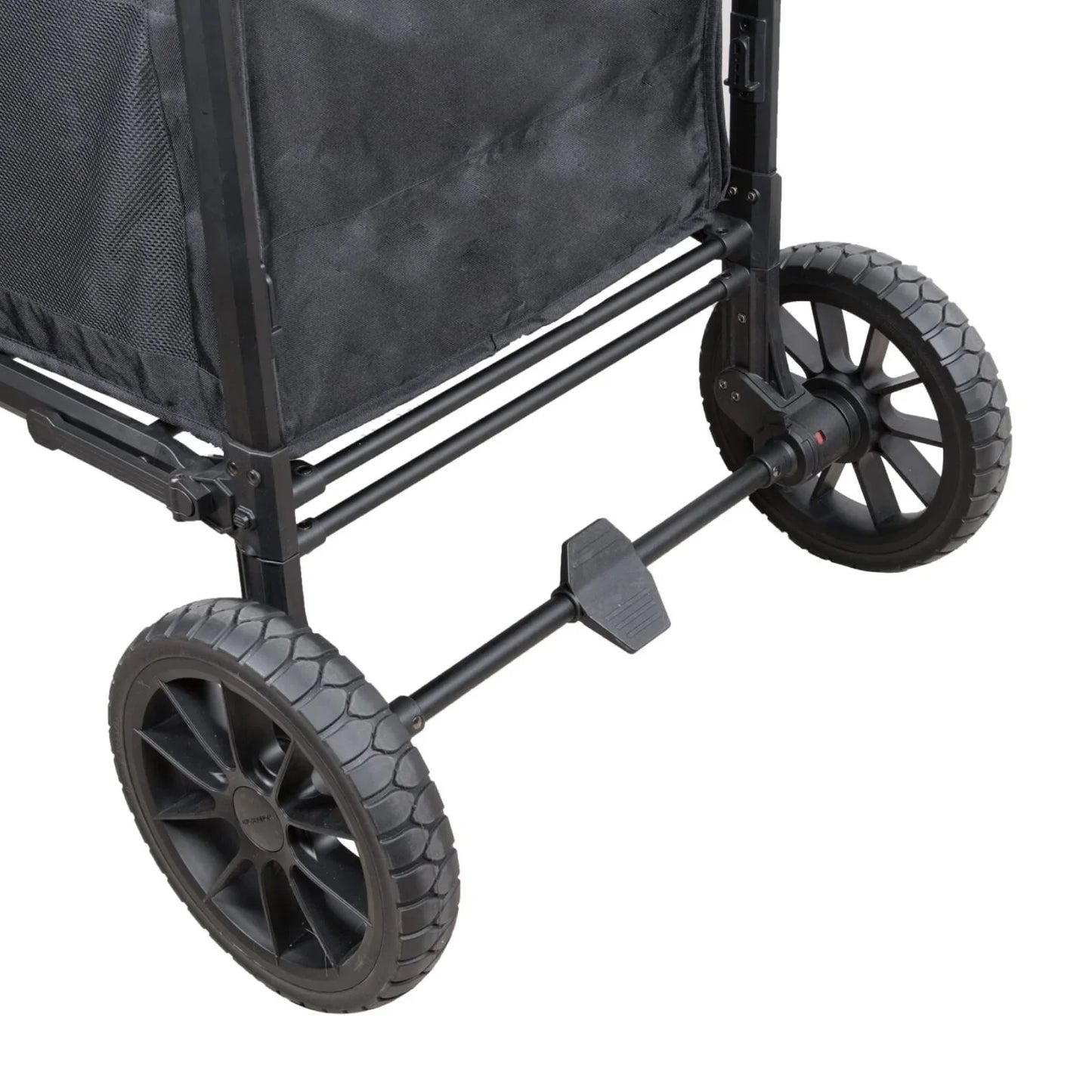 Wonderfold W4 Luxe Pro Stroller Wagon - Jet Black
