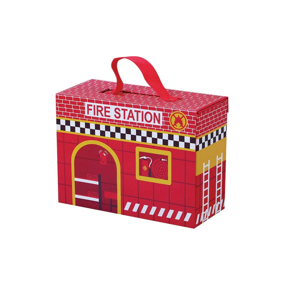 Jumini Foldaway Fire Station Toy image 1