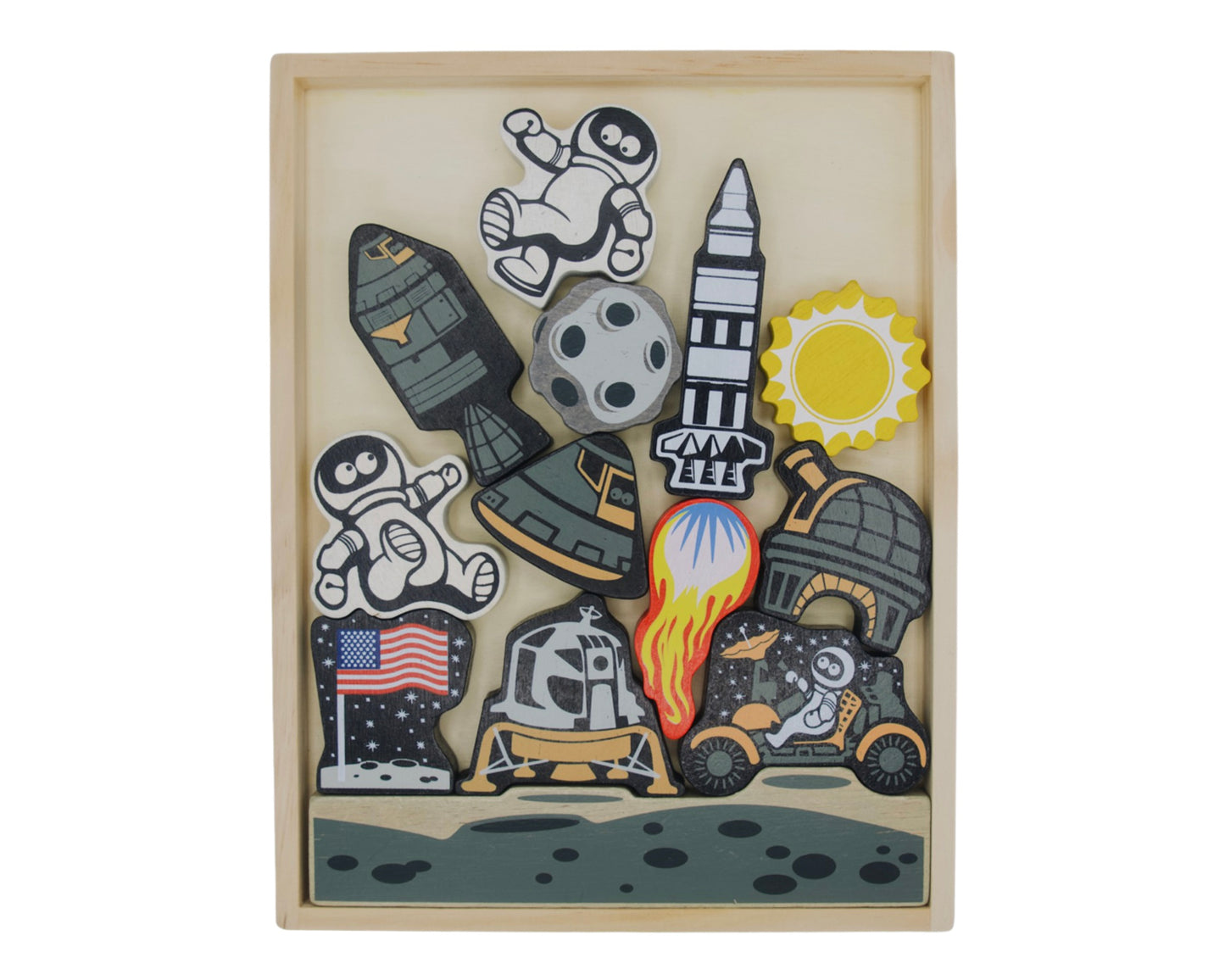Lunar Lander Space Balance Game Playset image 1