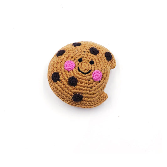 Pebble Friendly Chocolate Chip Cookie Rattle image 0
