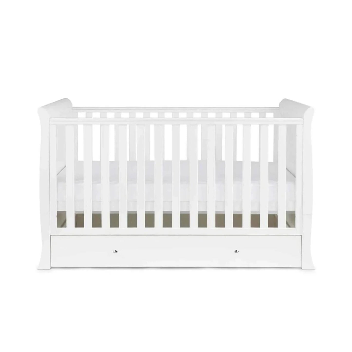 Ickle Bubba Snowdon Classic Furniture Set Fibre Mattress 2 pcs - White