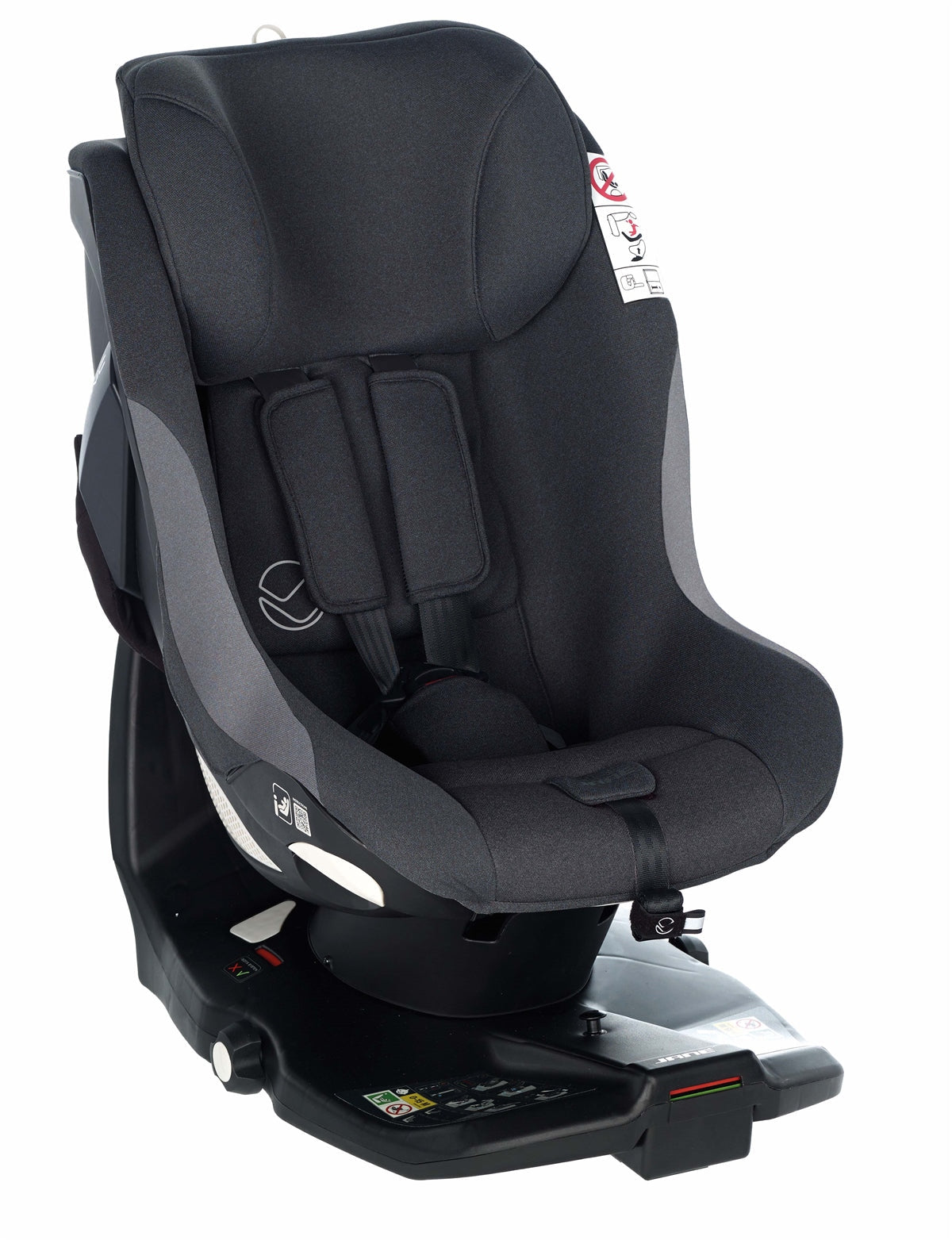 Jane Ikonic-2 Rotating ERF i-Size Car Seat 40-105cm, 0-4 Years- Black