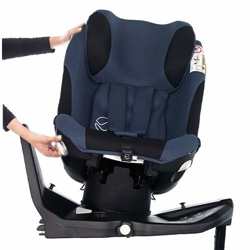 Jane Ikonic-2 Rotating ERF i-Size Car Seat 40-105cm, 0-4 Years- Black