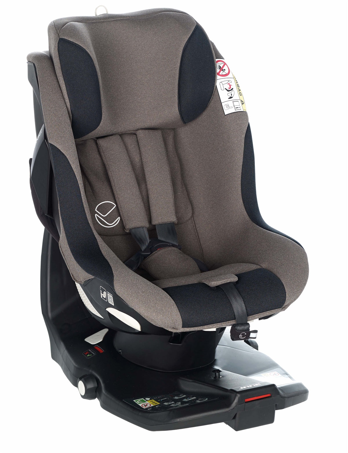 Jane Ikonic-2 Rotating ERF i-Size Car Seat 40-105cm, 0-4 Years- Black