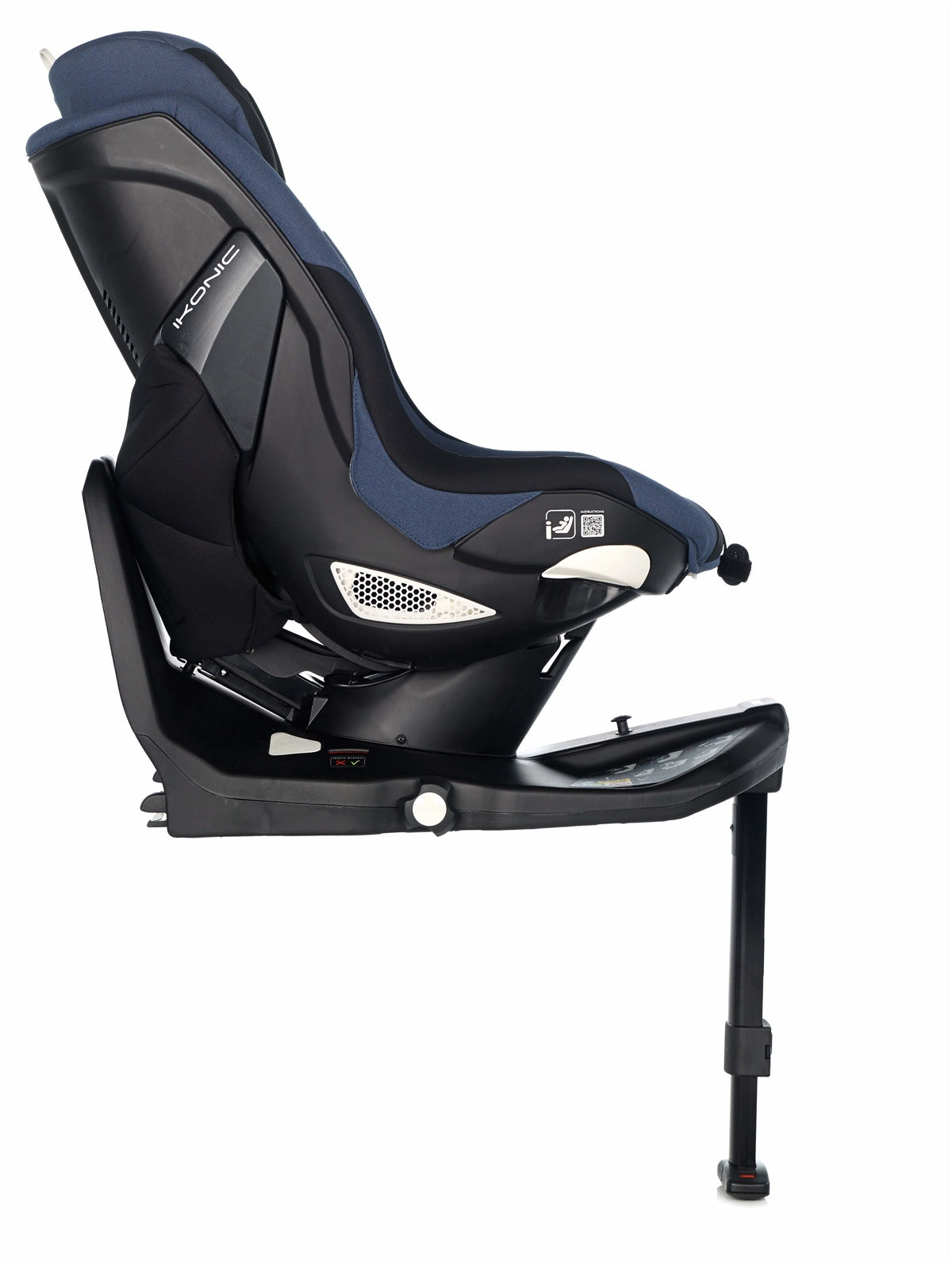 Jane Ikonic-2 Rotating ERF i-Size Car Seat 40-105cm, 0-4 Years- Black