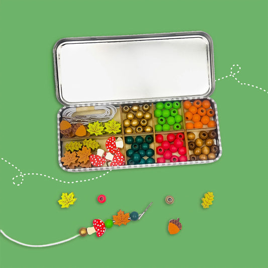 Cotton Twist Forest Bracelet Bead Kit image 0