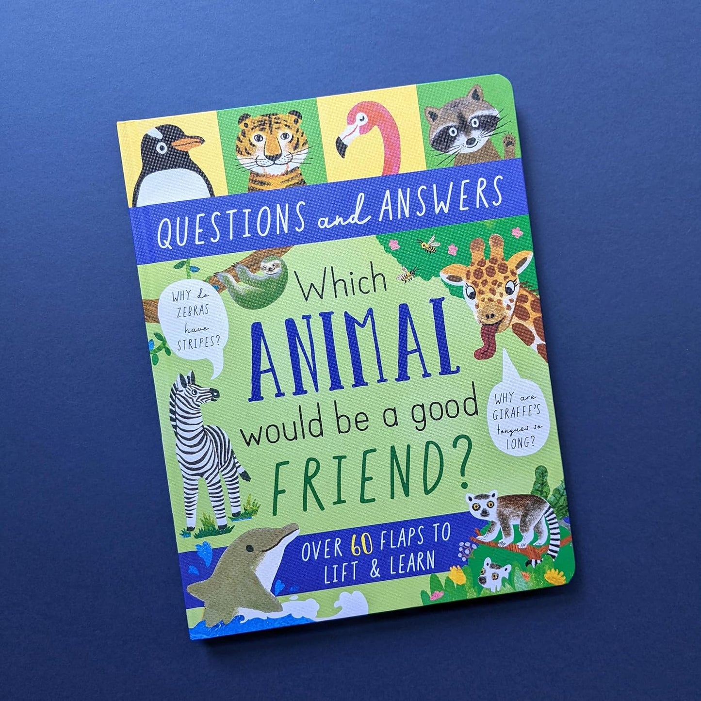 Large Question & Answer Animals Flap Book image 0
